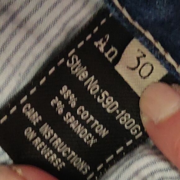 ANONAME PARIS SKINNY Blue slim skinny jeans size 30 - Picture 9 of 11